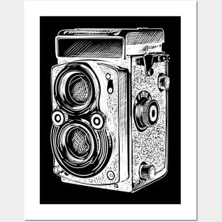 Vintage camera photographer photography Posters and Art